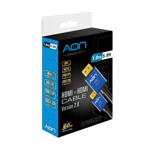AON Cable HDMI  a HDM 1.8 Mts V2 4K Gold Platted