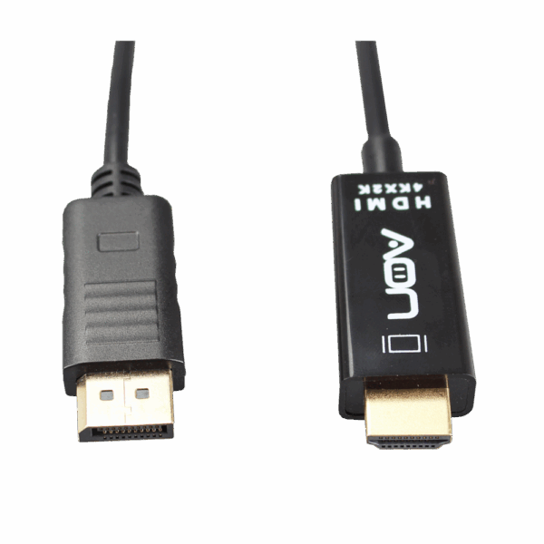 Cable DisplayPort (M) a HDMI (M) 2.0 6 FT Gold Platted 4K