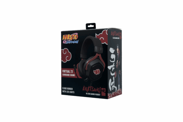 AON Audifonos  USB-A Gamer Naruto AKATSUKI HX-200 (7.1 SR) - Imagen 5