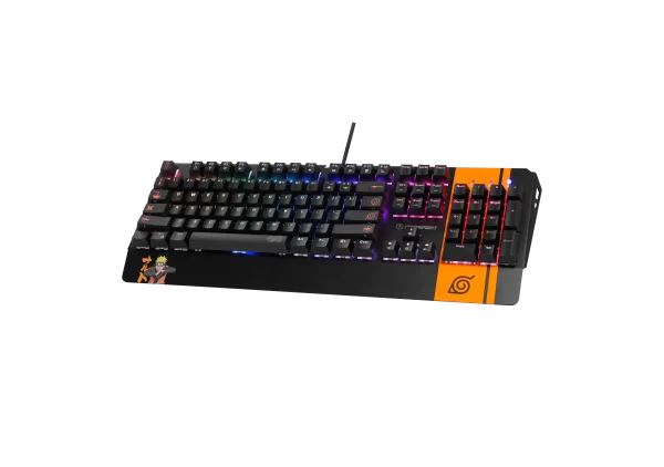 Teclado USB-A Naruto Leaf Ninja KX-500 (RGB) - Imagen 8