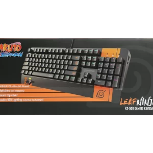 Teclado USB-A Naruto Leaf Ninja KX-500 (RGB)