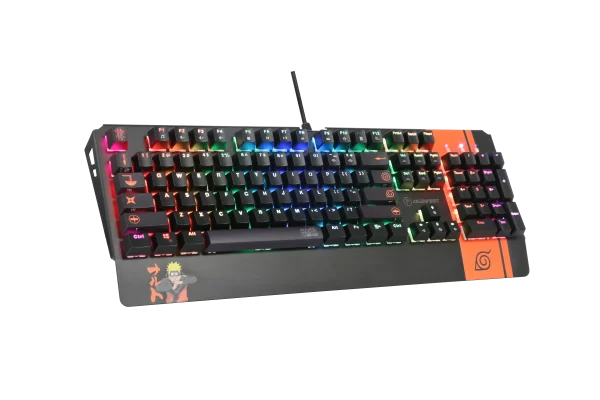 Teclado USB-A Naruto Leaf Ninja KX-500 (RGB) - Imagen 3