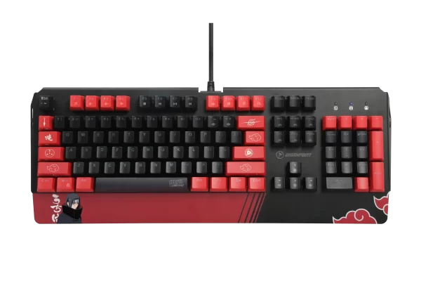 Teclado USB-A Naruto AKATSUKI KX-500 (RGB) - Imagen 2