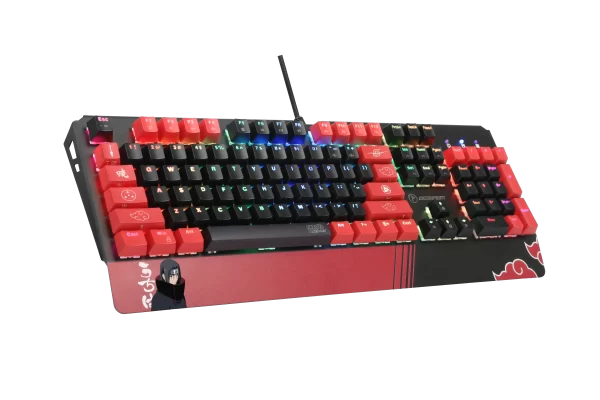 Teclado USB-A Naruto AKATSUKI KX-500 (RGB) - Imagen 3