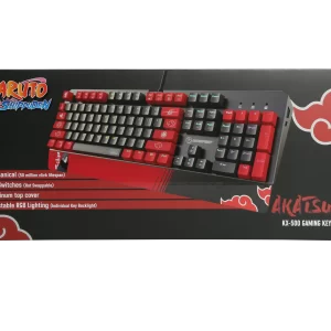 Teclado USB-A Naruto AKATSUKI KX-500 (RGB)