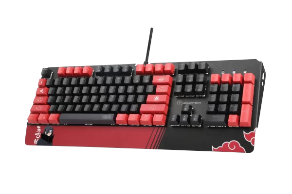 Teclado USB-A Naruto AKATSUKI KX-500 (RGB) - Imagen 4