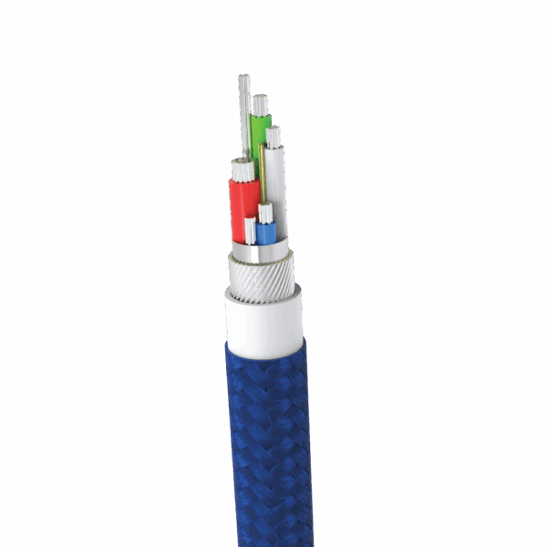 Cable USB-C a Lightning (Nylon - Azul) de 3m - Imagen 4