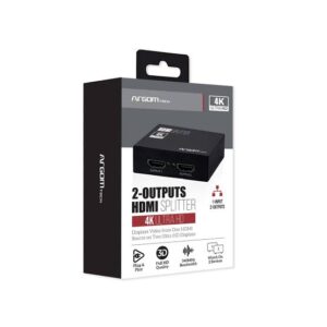 ARGOM Spliter HDMI 2 Puertos - Plug &  Play Full HD - (ARG-AV-5110)