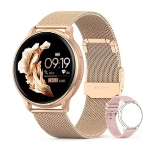 ARGOM Reloj Inteligente SKEIWATCH C30 Touch Gold&Pink (ARG-WT-6030GR)