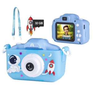 ARGOM Camara Digital Magic PIX 81 Kids Dual LEN Blue