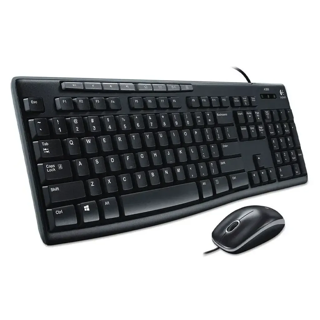 Logitech Teclado y Mouse USB MK200 - 920-002716 - Imagen 2