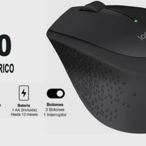 Logitech Mouse USB Wireless M280 - (910-004284)