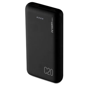 PowerBank con Puerto USB - 20,000 mAh - ARG-PB-1145BK