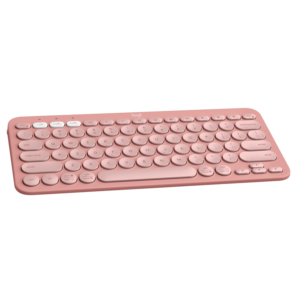 Logitech Teclado PEBBLE Keys 2 K380s BT Rose - 920-011785
