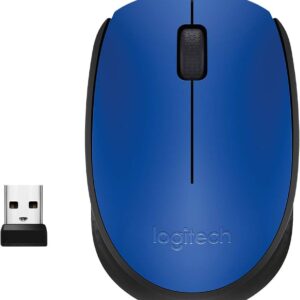 Logitech Mouse M170 Wireless DUNGLE USB-A Azul - 910-004800
