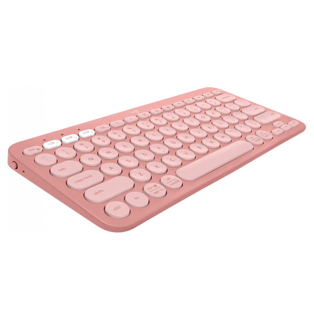Logitech Teclado PEBBLE Keys 2 K380s BT Rose - 920-011785 - Imagen 2