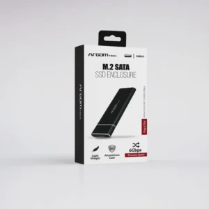 ARGOM Enclosure USB 3.0 para M.2 SSD SATA