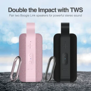 ARGOM Parlante BT BOOGIELINK - Waterproof TWS