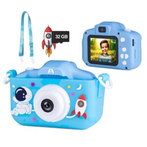 ARGOM Camara Digital Magic PIX 81 Kids Dual LEN Blue (ARG-AC-9181BL)