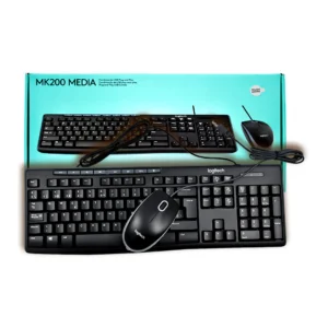 Logitech Teclado y Mouse USB MK200 - 920-002716