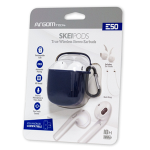 EarBUDs Wireless SkeiPod E50 Blue - ARG-HS-5040GM