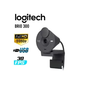Logitech Camara Web Video llamadas FHD BRIO 300 (960-001413)