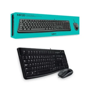Logitech Teclado y Mouse USB MK120 Classic - 920-004428