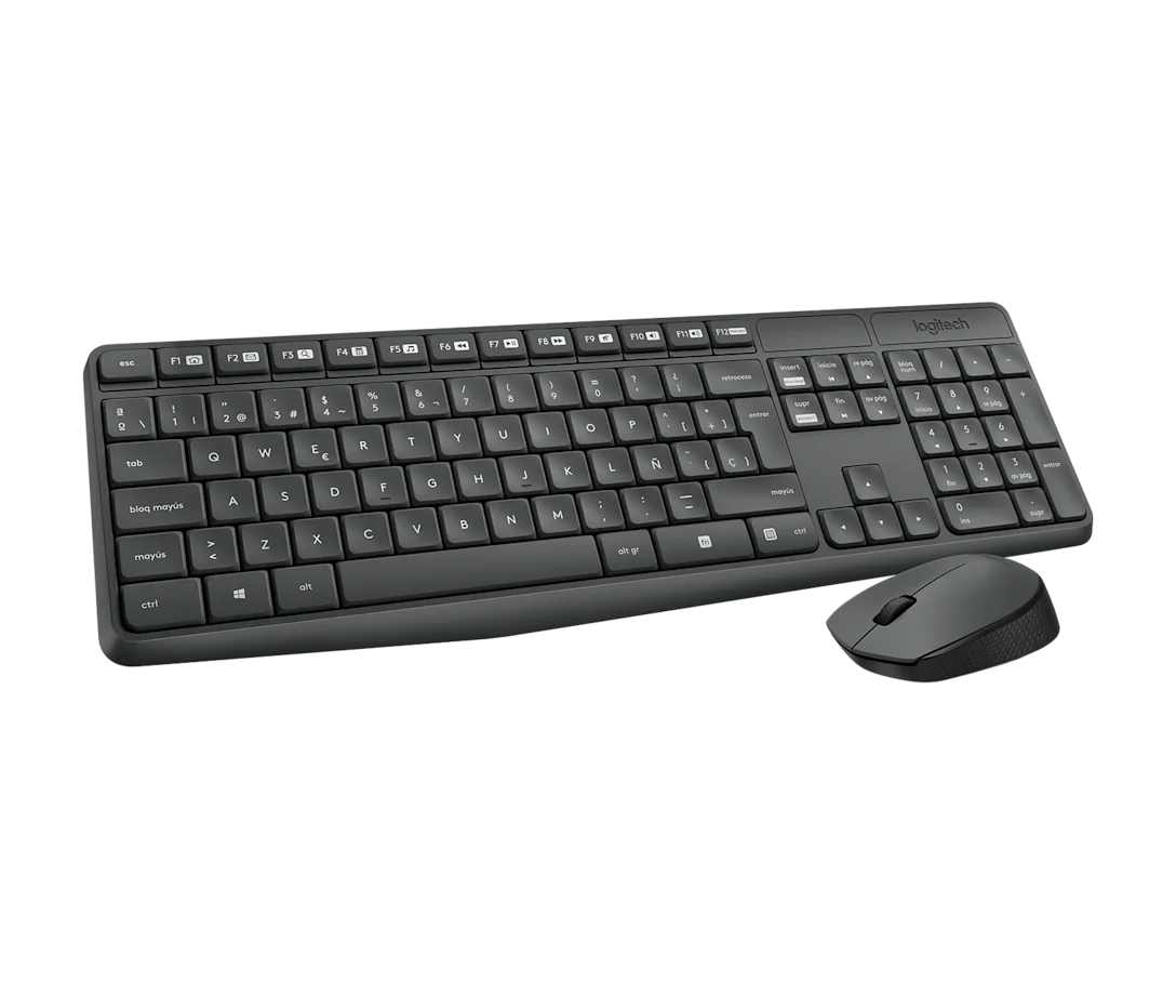 Logitech Teclado y Mouse Wireless MK235 - 920-007901 - Imagen 2