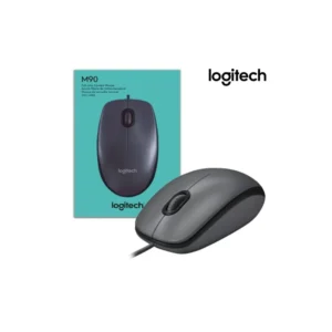 Logitech Mouse Wireless M90 Cable USB-A - 910-004053