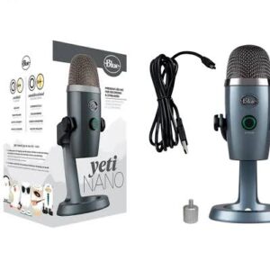 Logitech Microfono Premium Shadow GREY - YETI Nano (988-000508) - USB