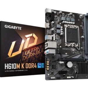Tarjeta Madre GIGABYTE H610M K DDR4 LGA1700 H610MKDDR4