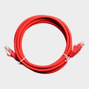 Cable Patch Cord de 2ft Cat.6 50um 2ft - Rojo - RAPLINK