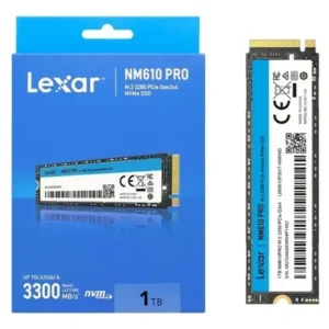 Disco Solido de 1TB M.2 2280 PCIe Gen3x4 NVMe LEXAR - LNM610P001T-RNNNG