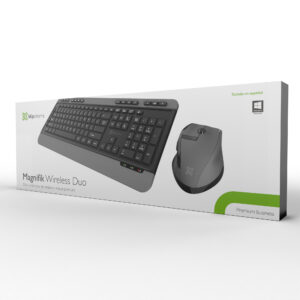 Klip Xtreme Teclado y Mouse Dungle USB Multimedia Magnifik - (KBK-520)