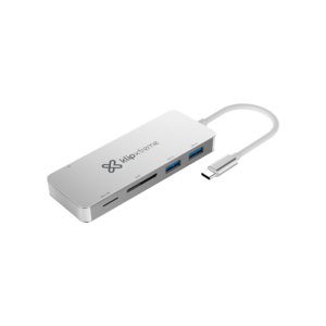 Klip Xtreme Mini Hub USB Tipo C con Lector de Memoria KCR-500
