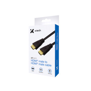 XTECH Cable de Video HDMI 6FT 4K (XTC-311)