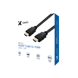 XTECH Cable de Video HDMI 50ft / 15mts (XTC-383)