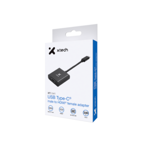 Xtech adaptador de USB Tipo-C Macho a HDMI hembra - (XTC-541)