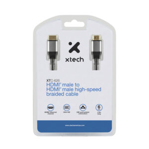 XTECH Cable de Video HDMI Forrado High-Speed (XTC-626)