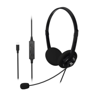 XTECH Audífonos USB Tipo-C, micrófono ENC - XTH-245