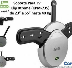Klip Xtreme Wall Mount Brack Ultradelgado TV Curve 23-55" KPM-735