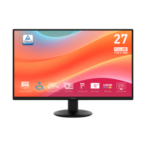 Monitor de   27" - MSI - PRO MP272L - 100 Hz - HDMI/VGA - FHD (1920x1080)