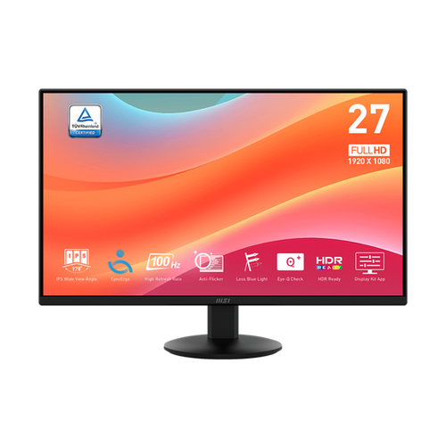 Monitor de 27" - MSI - PRO MP272L - 100 Hz - HDMI/VGA - FHD (1920x1080)