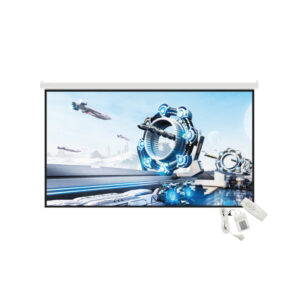 Klip Xtreme Pantalla de Proyección 120" Electrica con Control - (KPS-513)
