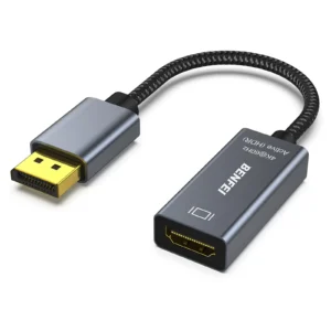 Adaptador de Video DispIayport (Macho) a HDMI  (Hembra) - Benfei