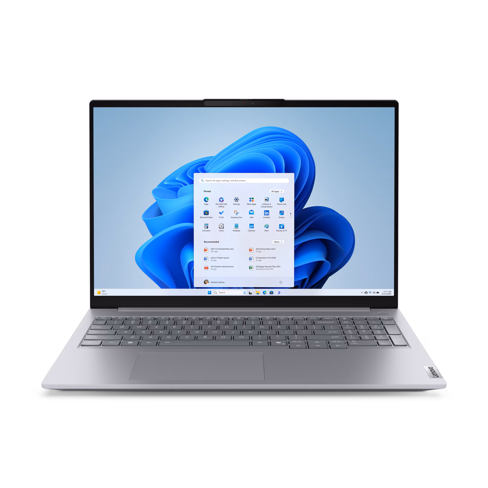Lenovo Laptop ThinkBook Ci7-240H 1.8GHz/16GB/512GB M.2/16"/W11P