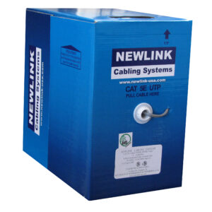 Newlink Caja de Cable UTP Cat.6 CM 1,000ft (NEW-9806742) Azul