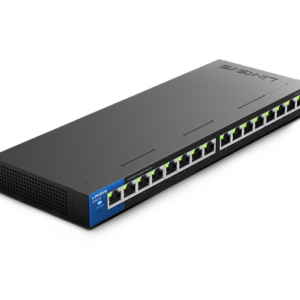 LINKSYS Switch de 16 Puertos Gigabit PoE - (LGS116P)