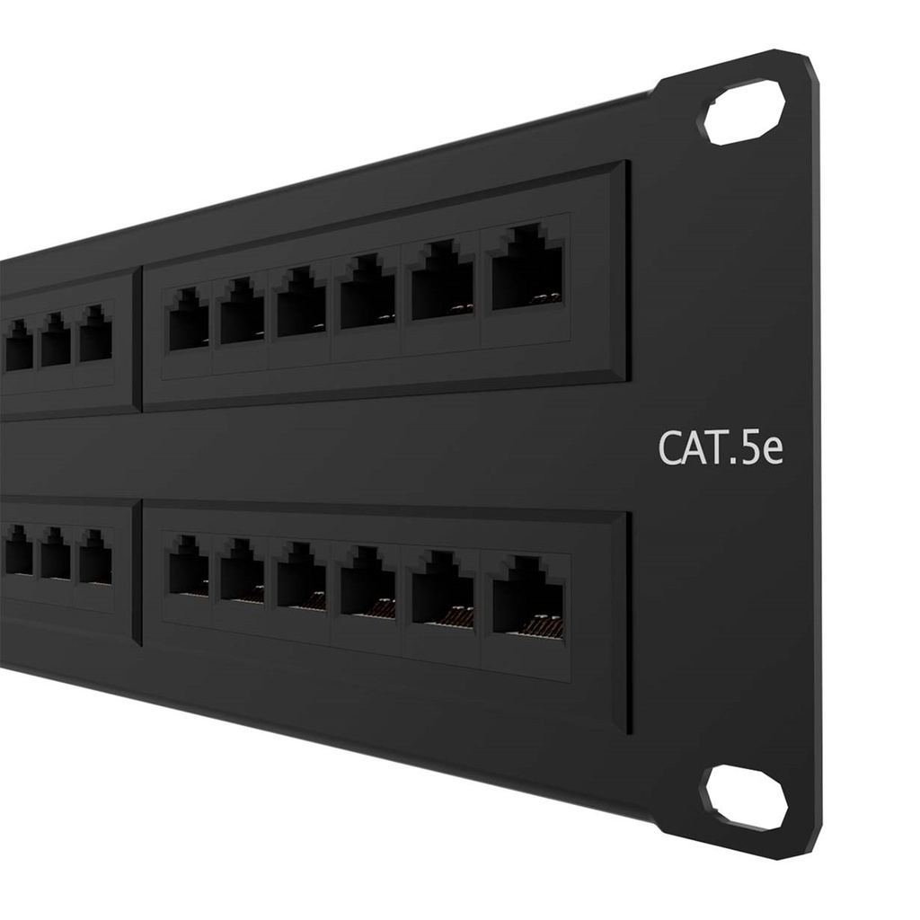 Nexxt Patch Panel de 48 Puertos Cat.5e AW190NXT11 - Imagen 2