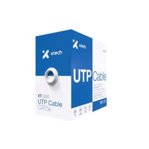 Xtech Caja de Cable UTP Cat.5e Gris (XTC-220)